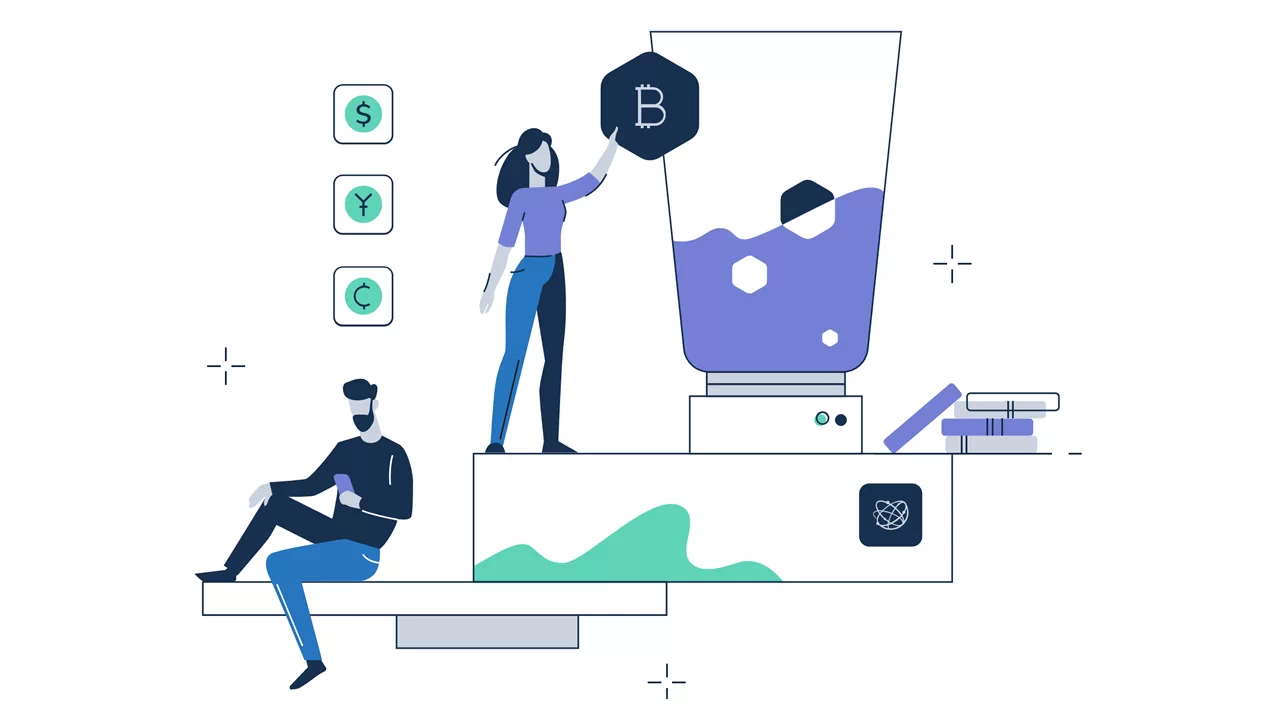Evading bitcoin analysis firms using bitcoin mixers
